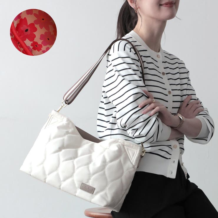 花柄ナチュラル/グレーベージュ | ＼累計5万個突破 トートバッグ レディース | STYLE ON BAG