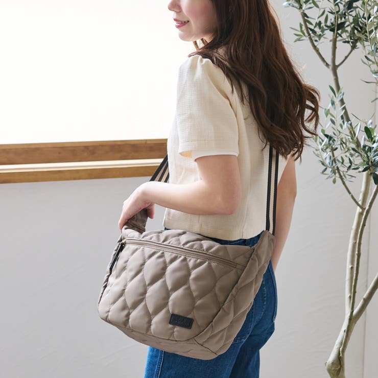 グレーベージュ/ブラック | lizdays ショルダーバッグ レディース | STYLE ON BAG