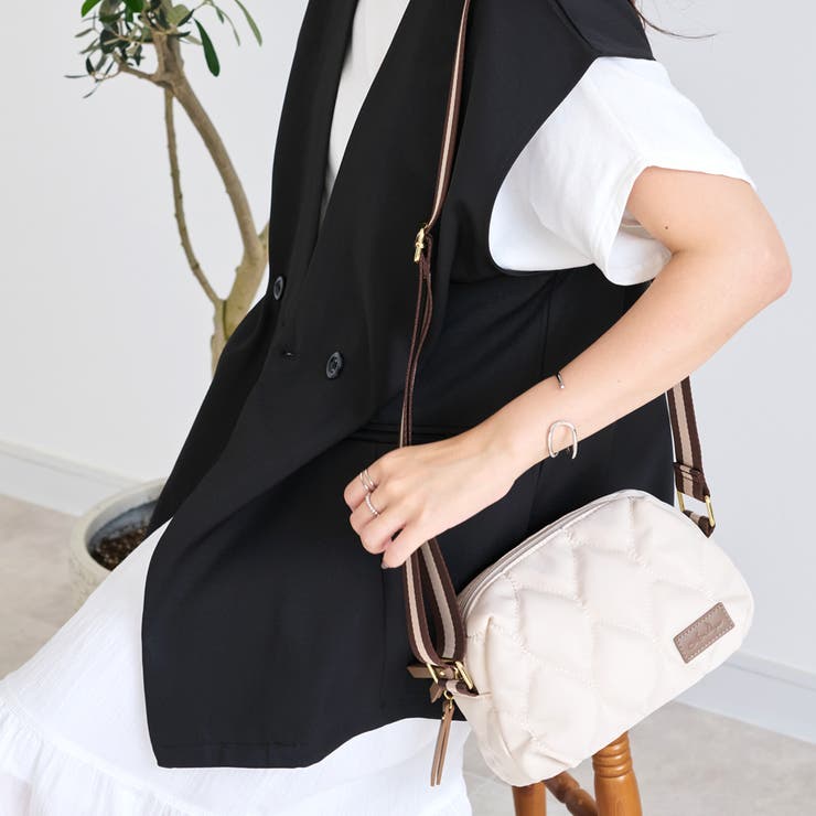ナチュラル/グレーベージュ | LIZDAYS ショルダーバッグ レディース | STYLE ON BAG