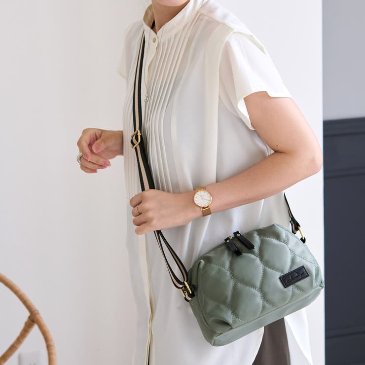 スモークグリーン/ブラック | LIZDAYS ショルダーバッグ レディース | STYLE ON BAG