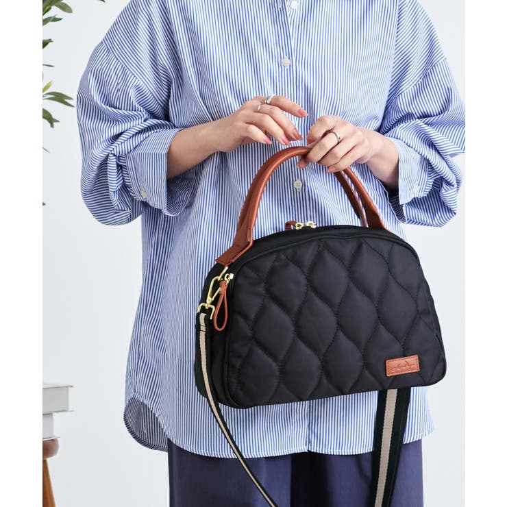 ブラック/キャメル | トートバッグ レディース ショルダーバッグ | STYLE ON BAG