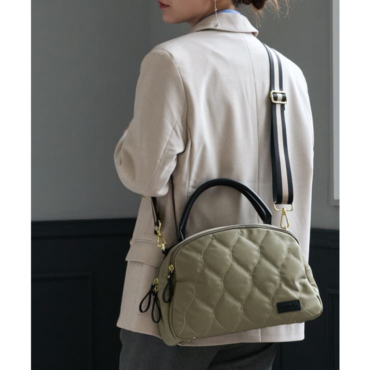 カーキ/ブラック | トートバッグ レディース ショルダーバッグ | STYLE ON BAG