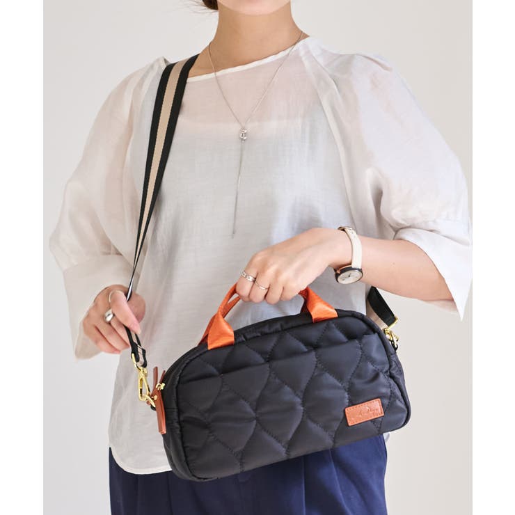 ブラック/キャメル | ショルダーバッグ レディース ミニ | STYLE ON BAG