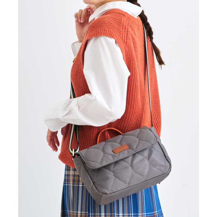 ダークグレー/キャメル | LIZDAYS ショルダーバッグ レディース | STYLE ON BAG