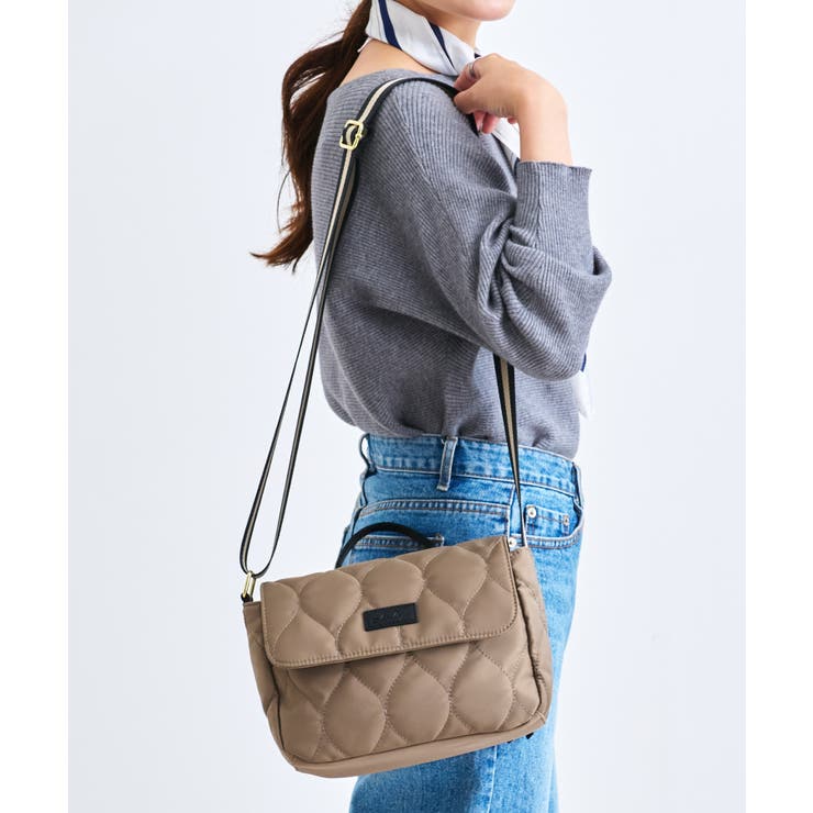 グレーベージュ/ブラック | LIZDAYS ショルダーバッグ レディース | STYLE ON BAG