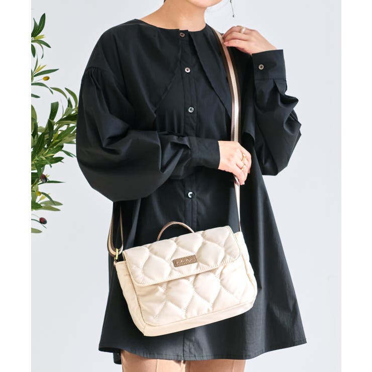 ナチュラル/グレーベージュ | LIZDAYS ショルダーバッグ レディース | STYLE ON BAG