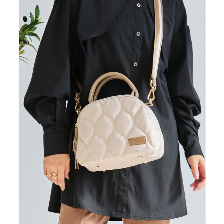 ナチュラル/グレーベージュ | LIZDAYS ショルダーバッグ レディース | STYLE ON BAG