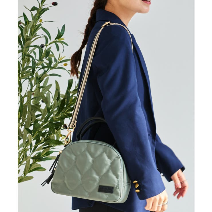 スモークグリーン/ブラック | LIZDAYS ショルダーバッグ レディース | STYLE ON BAG