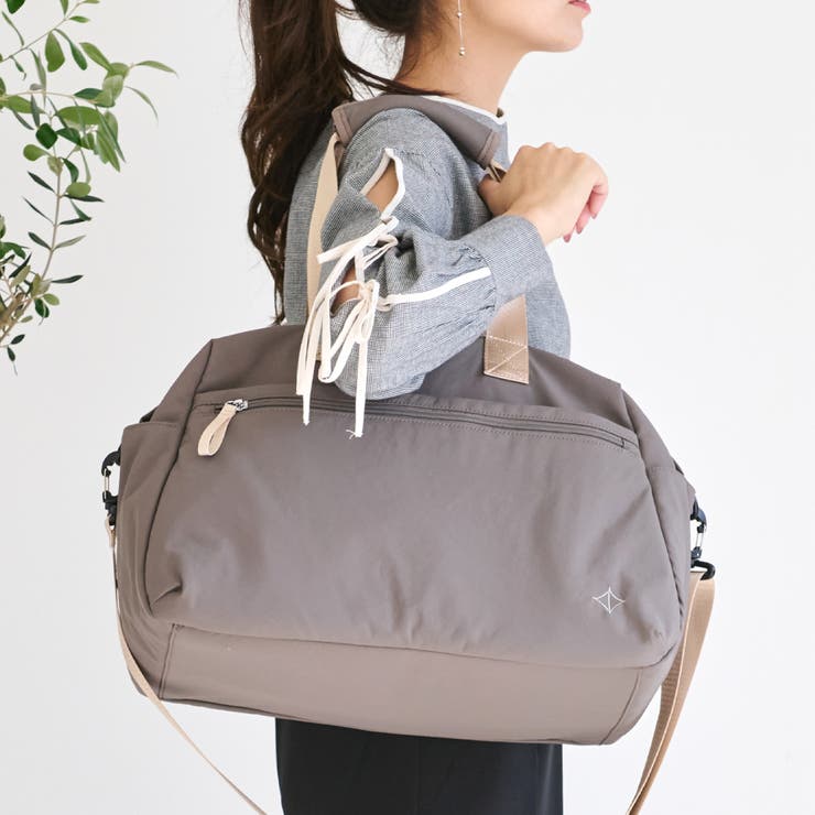 ダークグレー | ボストンバッグ レディース 大容量 | STYLE ON BAG