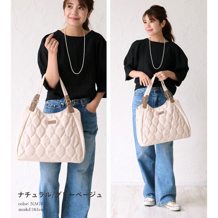 トートバッグ レディース キルティング[品番：STYB0007184