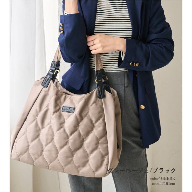 トートバッグ レディース キルティング[品番：STYB0007184