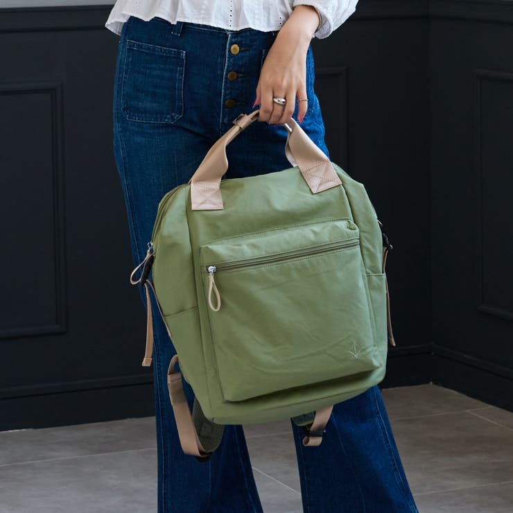 スモークカーキ | リュック レディース リュックサック | STYLE ON BAG