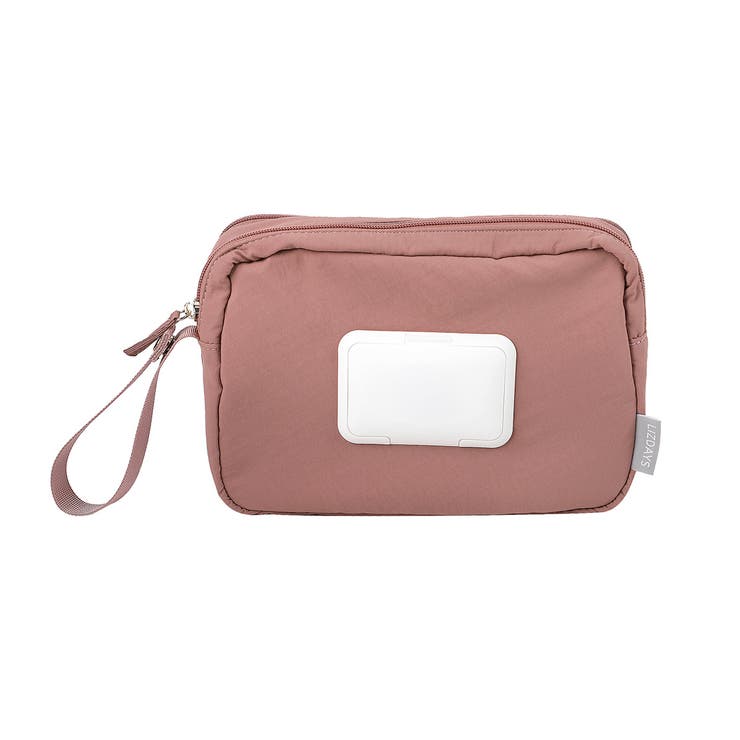 サーモンピンク | おむつポーチ 圧縮 大容量 | STYLE ON BAG