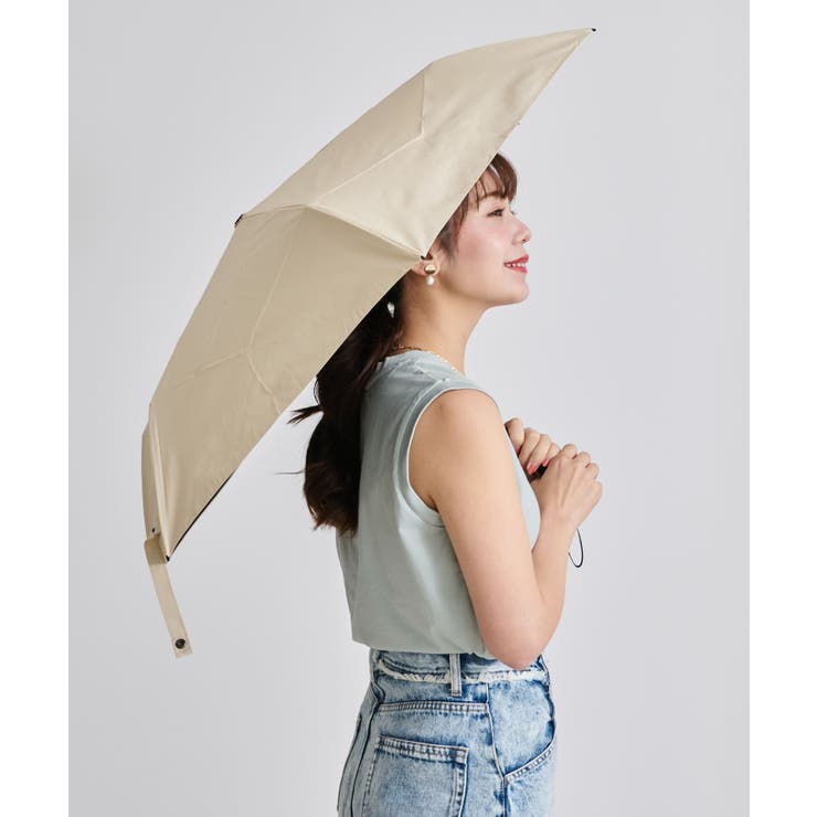 ベージュ | 日傘 折りたたみ 軽量 | STYLE ON BAG