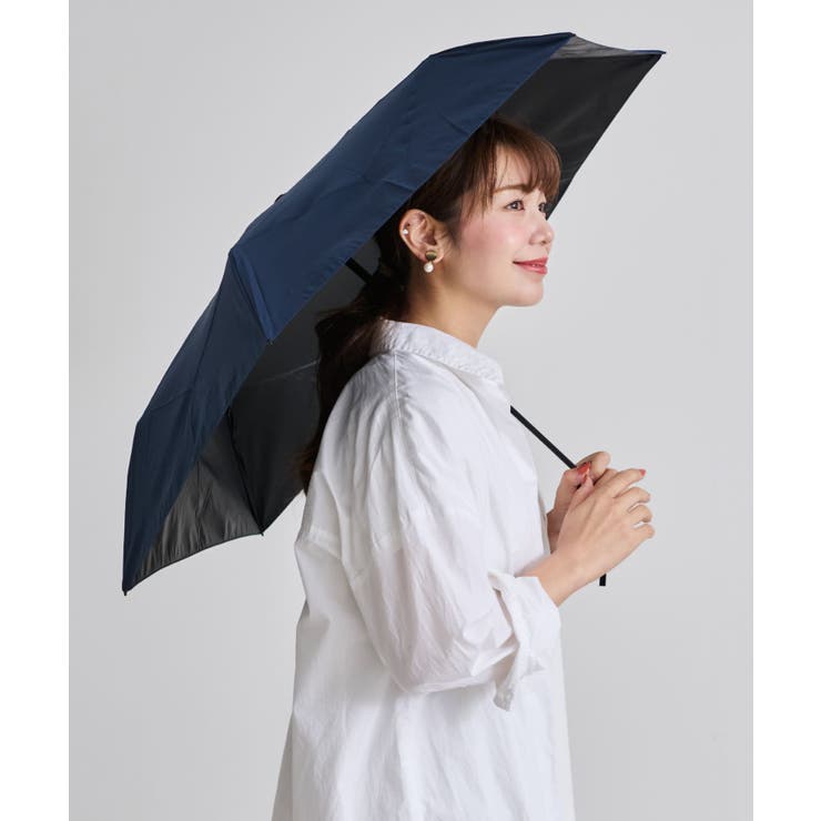 ネイビー | 日傘 折りたたみ 軽量 | STYLE ON BAG