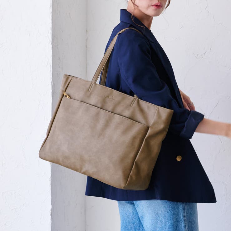【PARFOIS】ストラップ付き トートバッグ PARFOIS】ストラップ付き トートバッグ (PARFOIS/トートバッグ