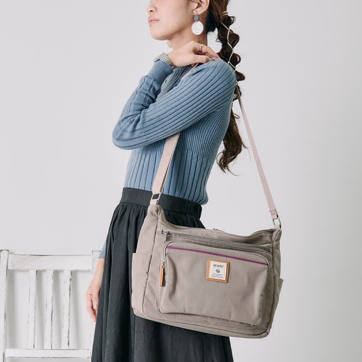 グレーベージュ | anell0 アネロ ショルダーバッグ | STYLE ON BAG
