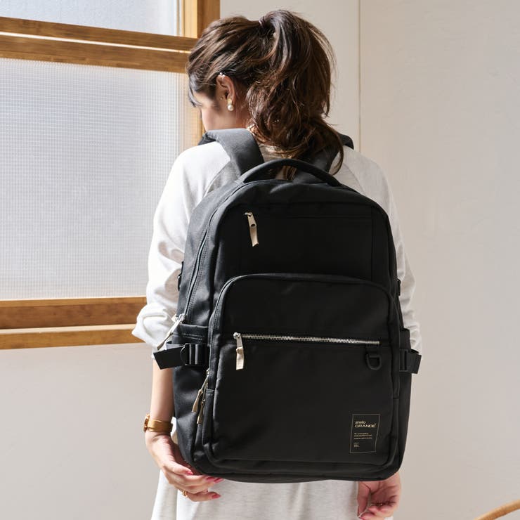 ブラック/ベージュ | anello アネロ リュック | STYLE ON BAG