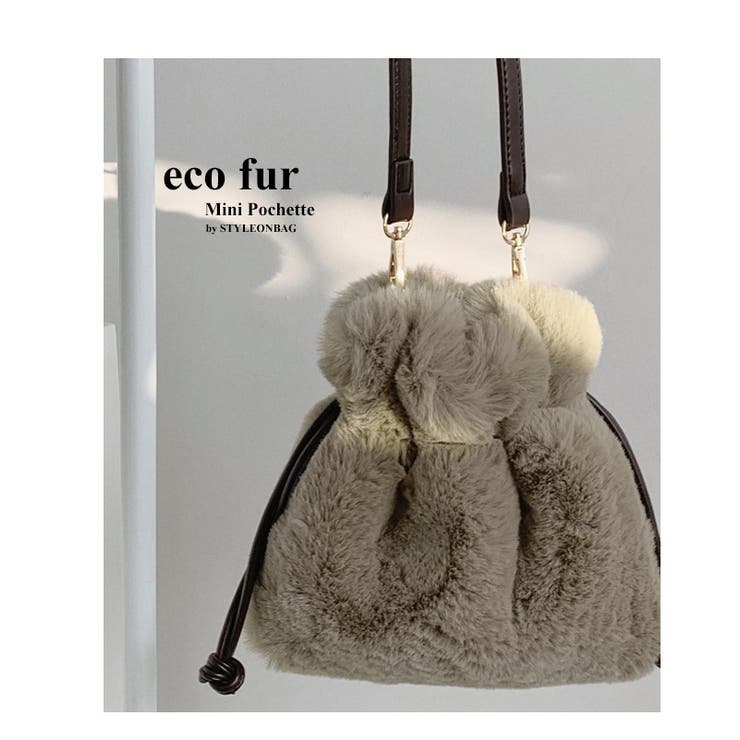 ファーバッグ レディース ショルダーバッグ[品番：STYB0000860