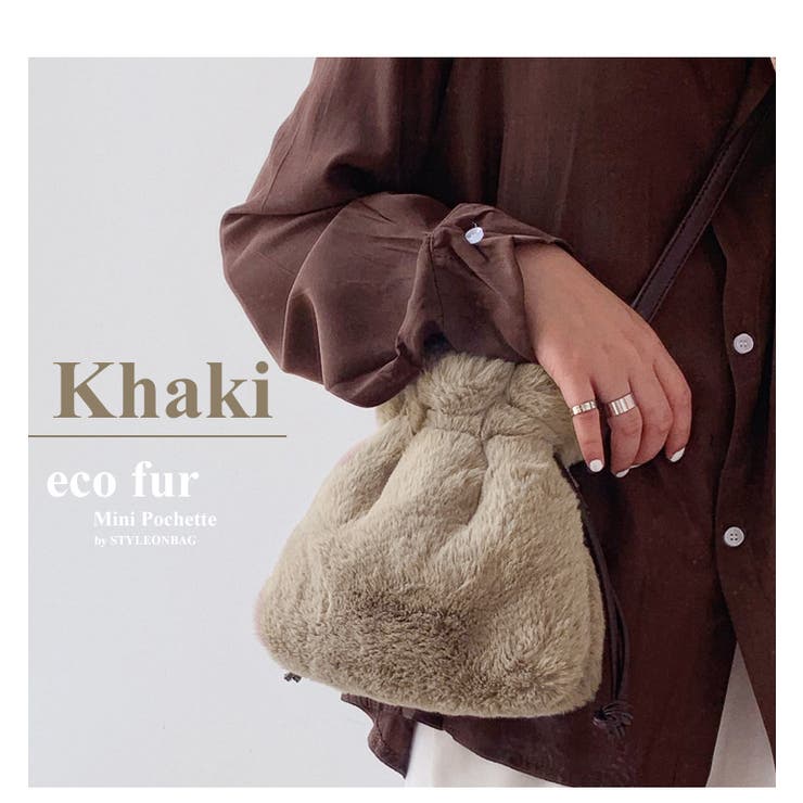 ファーバッグ レディース ショルダーバッグ[品番：STYB0000860