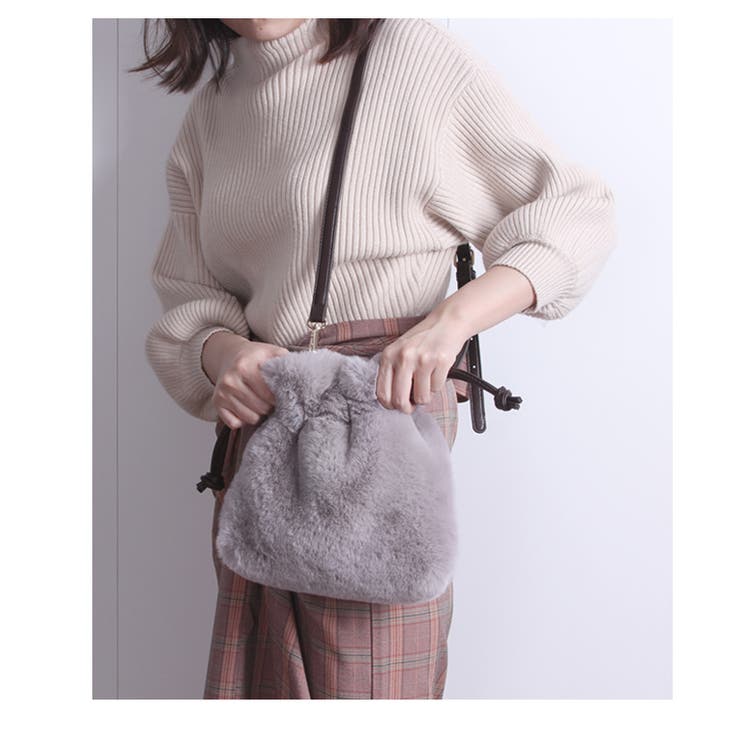 ファーバッグ レディース ショルダーバッグ[品番：STYB0000860