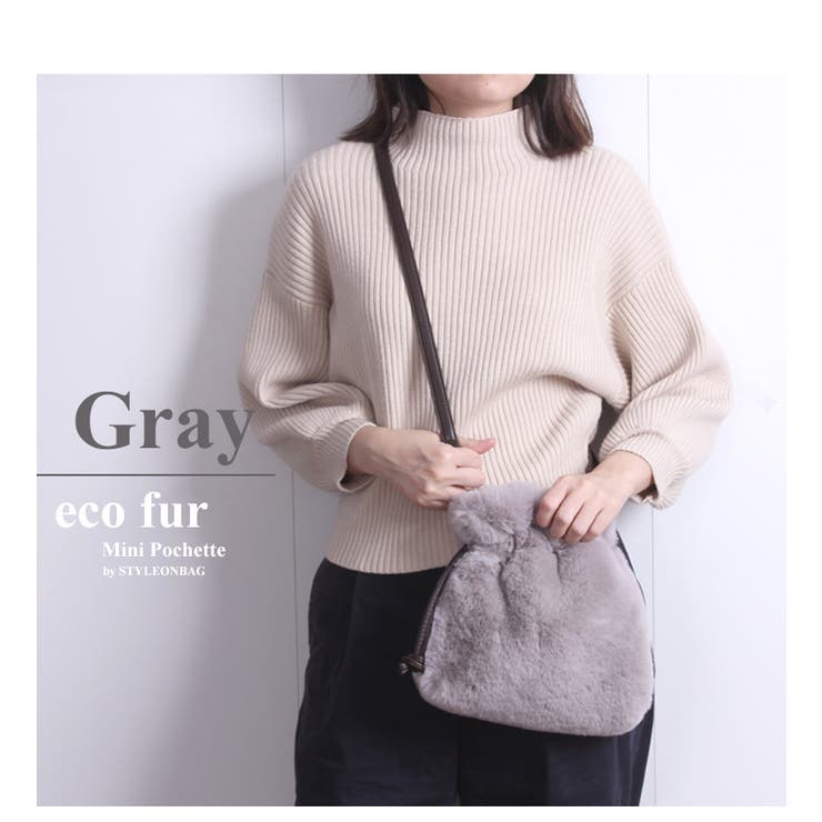 ファーバッグ レディース ショルダーバッグ[品番：STYB0000860