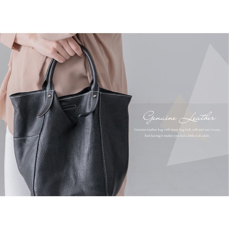 本革 トートバッグ 本革バッグ[品番：STYB0000954]｜STYLE ON