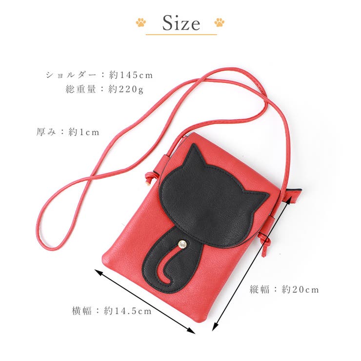 Bee❁.·+。*　マルゴーブラックポシェット ミニバッグ ショルダーバッグ スマホポシェット[品番
