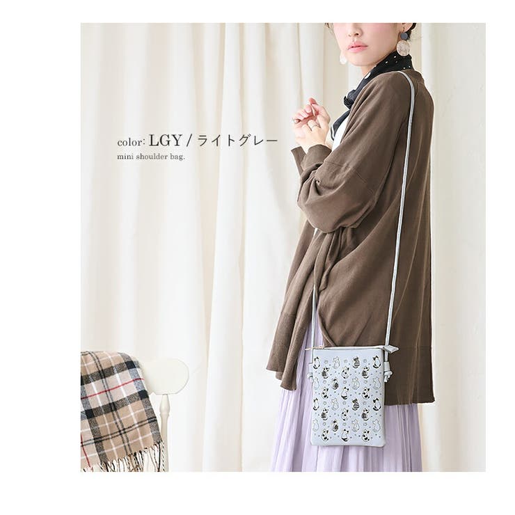 ショルダーバッグ ショルダー 猫[品番：STYB0006837]｜STYLE ON