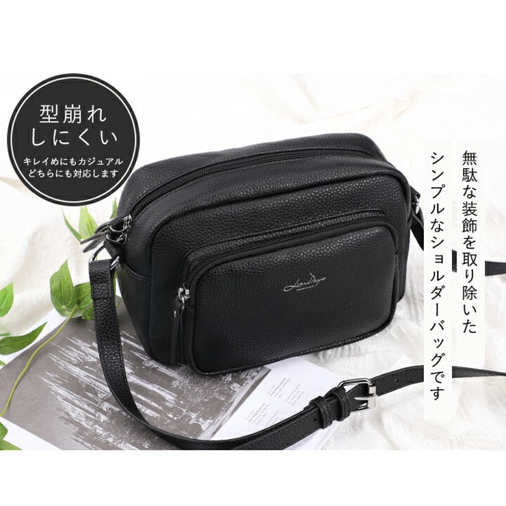 ショルダーバッグ レディース フェイクレザー[品番：STYB0006880