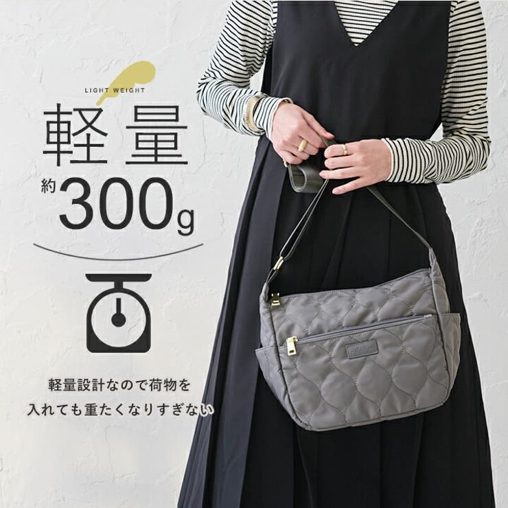 キルティング ショルダーバッグ レディース[品番：STYB0007040