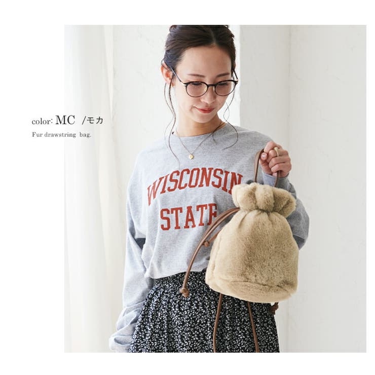 ファーバッグ ショルダーバッグ レディース[品番:STYB0007042 ファーバッグ ショルダーバッグ レディース[品番:STYB0007042