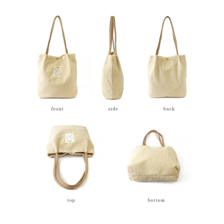 トートバッグ レディース もこもこ[品番：STYB0007020]｜STYLE