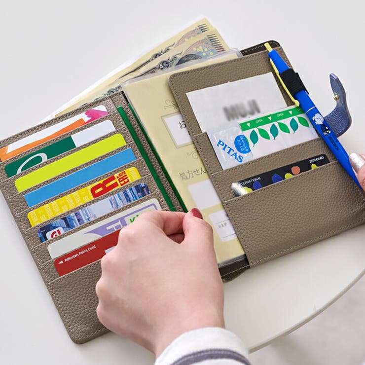 お薬手帳ケース おくすり手帳ケース カード入れ | STYLE ON BAG | 詳細画像2 