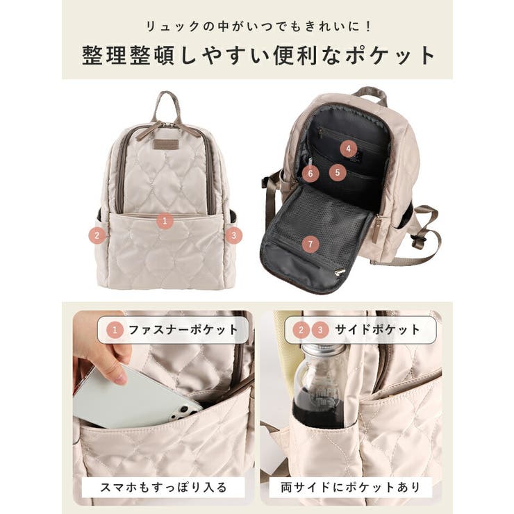 リュック レディース 小さめ | STYLE ON BAG | 詳細画像7 