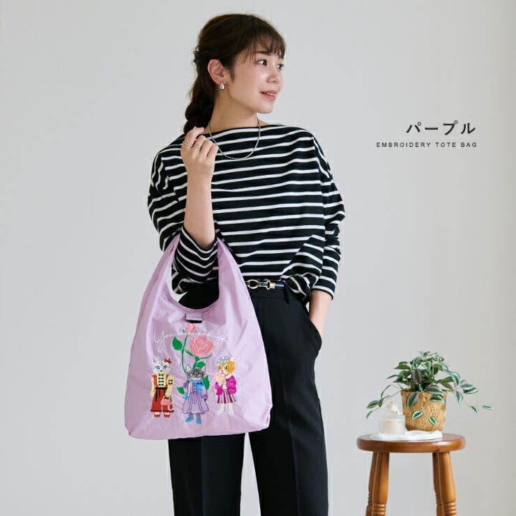 guraku1942【未使用】TRAMONTANO 折りたたみトートバッグ Siffler 折りたたみトートバッグ キャリーオン エコバッグ