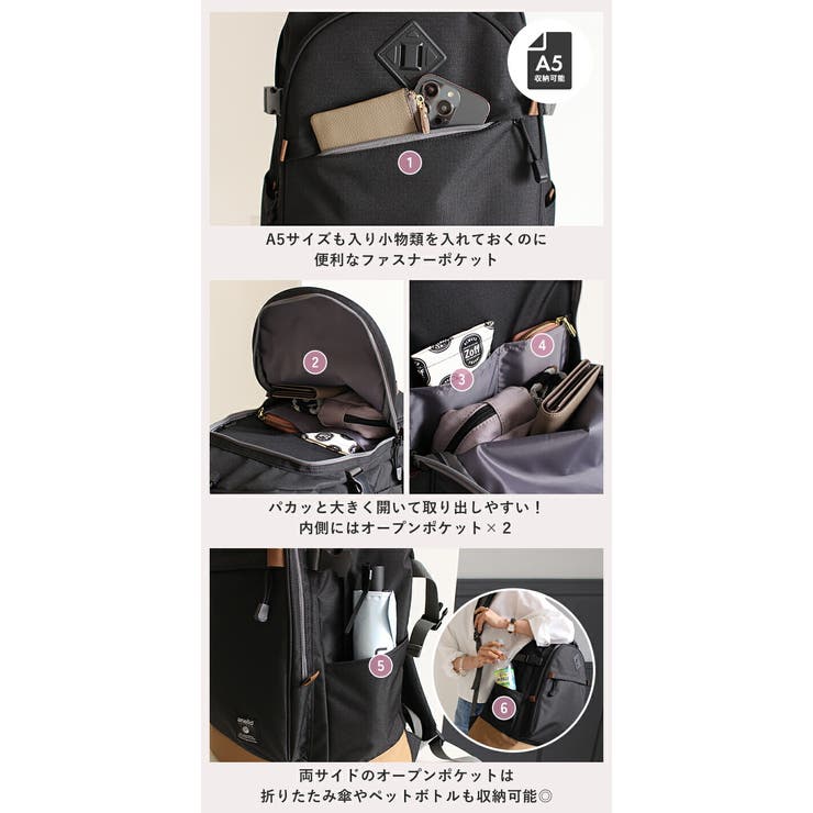 anello アネロ リュック | STYLE ON BAG | 詳細画像6 