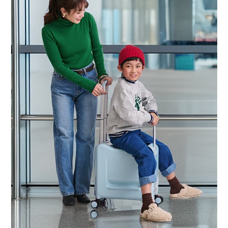 子供が乗れるキャリーケース 乗れるスーツケース キッズ | STYLE ON BAG | 詳細画像4 