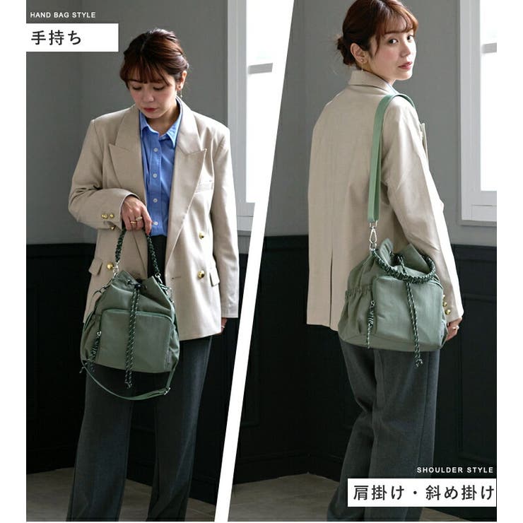 LIZDAYS 巾着バッグ ショルダーバッグ | STYLE ON BAG | 詳細画像4 