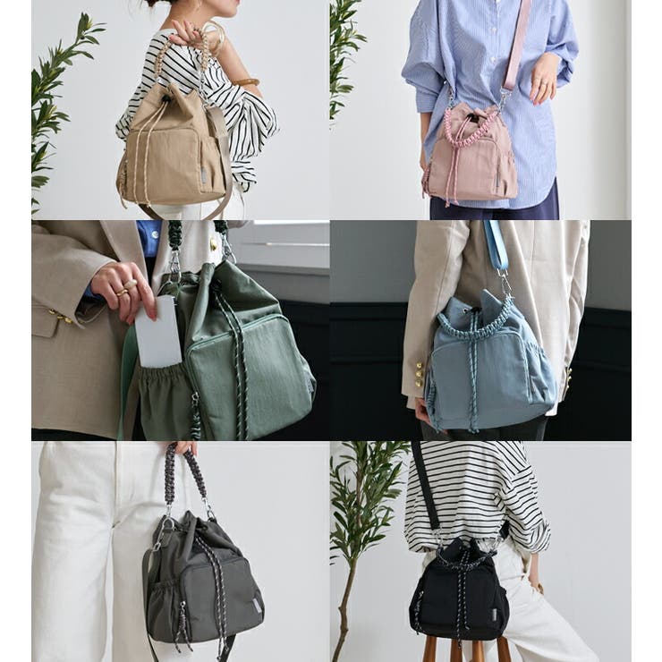 LIZDAYS 巾着バッグ ショルダーバッグ | STYLE ON BAG | 詳細画像7 
