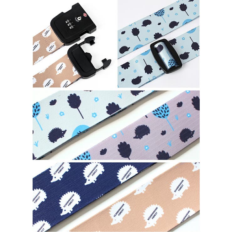 SCANDINAVIAN FOREST スーツケースベルト | STYLE ON BAG | 詳細画像12 