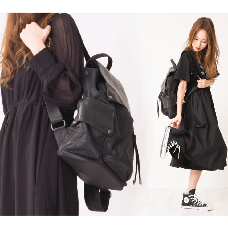 リュック レディース ナイロンリュックサック[品番：STYB0000050