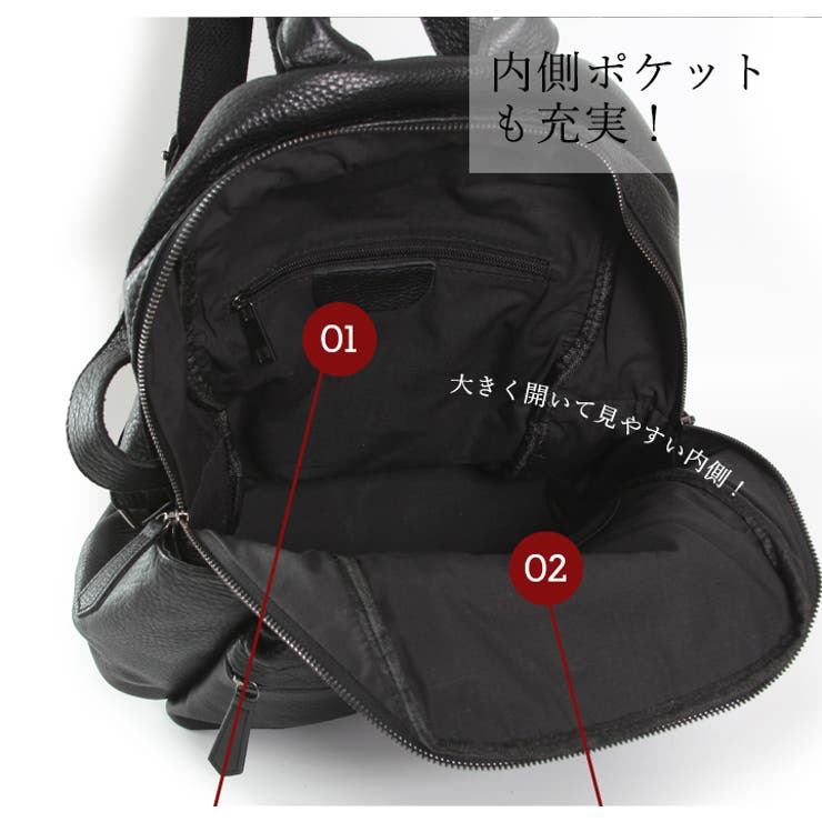 リュック レディース 本革バッグ[品番：STYB0000596]｜STYLE ON