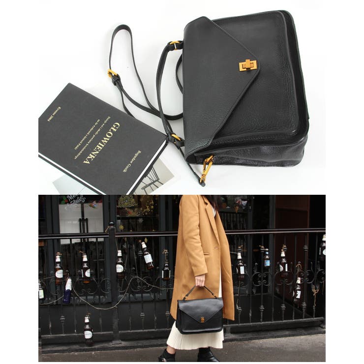 本革 ショルダーバッグ トートバッグ[品番：STYB0000642]｜STYLE
