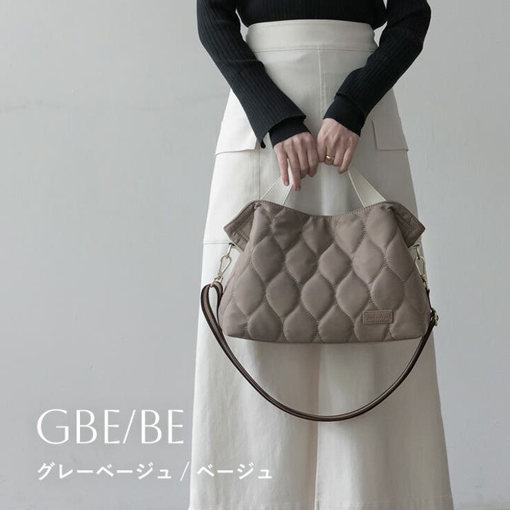 グレーベージュ/ベージュ | トートバッグ レディース ナイロン | STYLE ON BAG