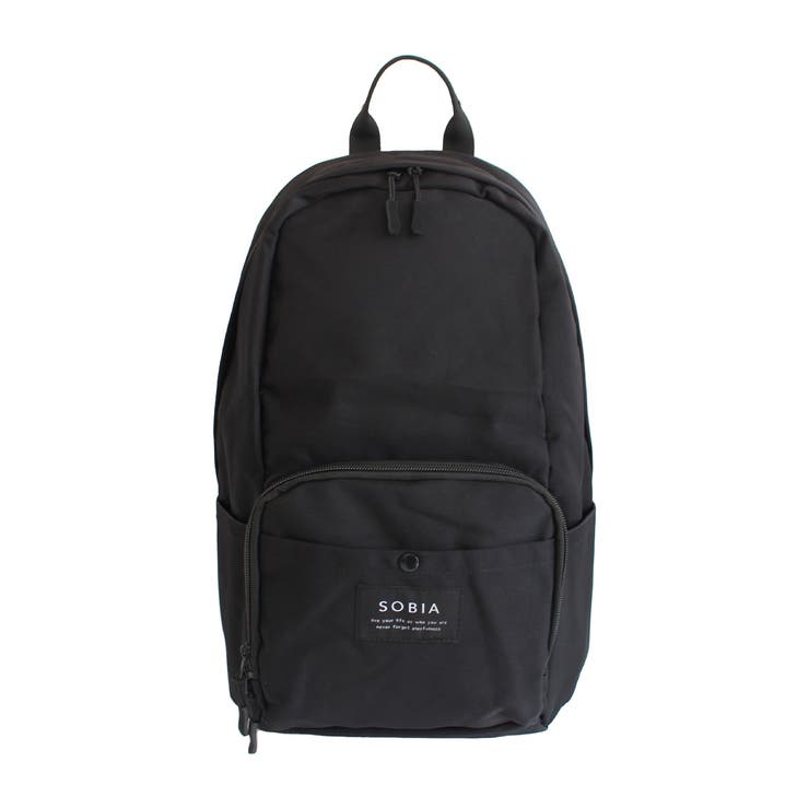 美品✨シャルルジョルダン　A4可　リュックサック　ナイロン　ロゴ　総柄　肩掛　黒 美品✨シャルルジョルダン A4可 リュックサック ナイロン ロゴ