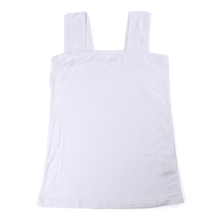 Blind Leading The Blindのホワイトタンクトップ 一回着用❗ ALEXIA STAM（アリシアスタン）の「Layered Tank Top /パッドin