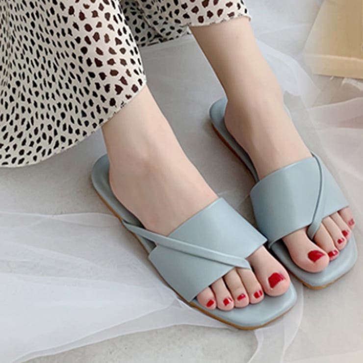 フラットサンダル ぺたんこ ストラップ | STYLEBLOCK | 詳細画像10 