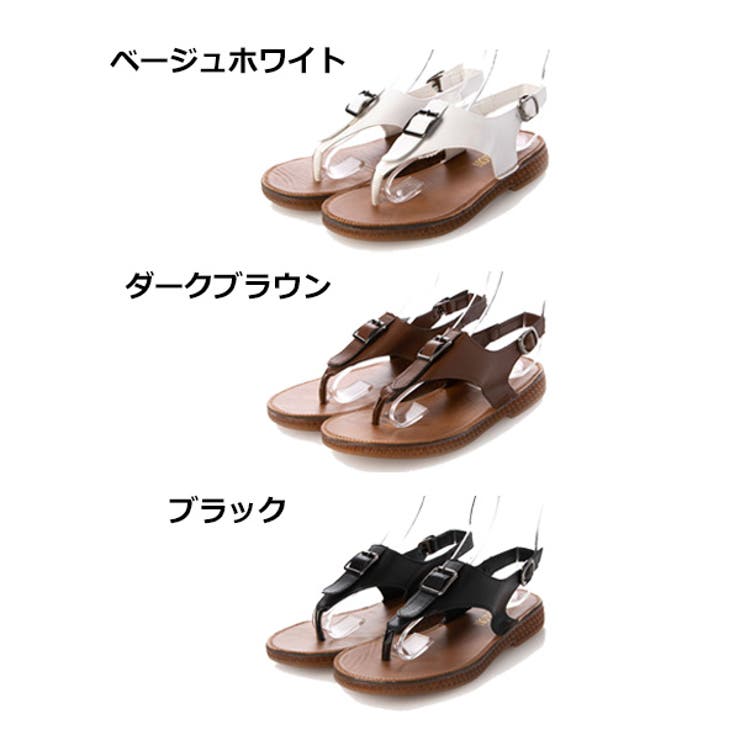 トングサンダル サンダル  歩きやすい[品番：XV000018440]｜STYLEBLOCK（スタイルブロック）のレディースファッション通販｜SHOPLIST（ショップリスト）