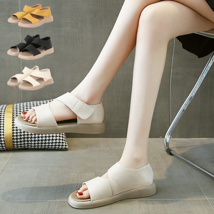 サンダル ウェッジサンダル 歩きやすい | STYLEBLOCK | 詳細画像1 